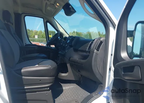 2023 Ram Promaster 2500 High Roof 159 Wb из США, поврежденный, VIN 3C6LRVDGXPE560849